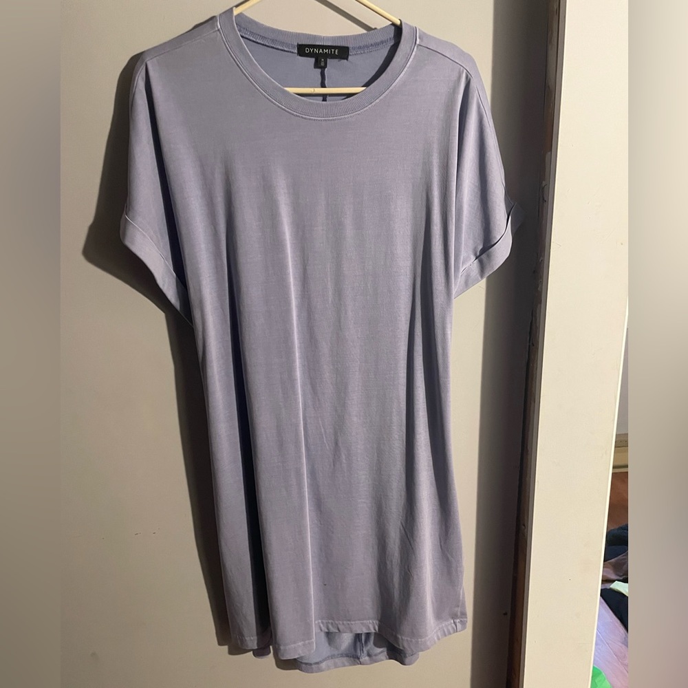 Pale blue/purple Dynamite dress